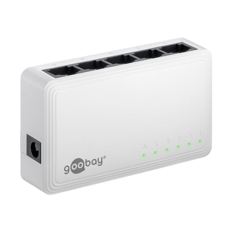 Goobay 5-port Gigabit Ethernet Unmanaged Switch 64563
