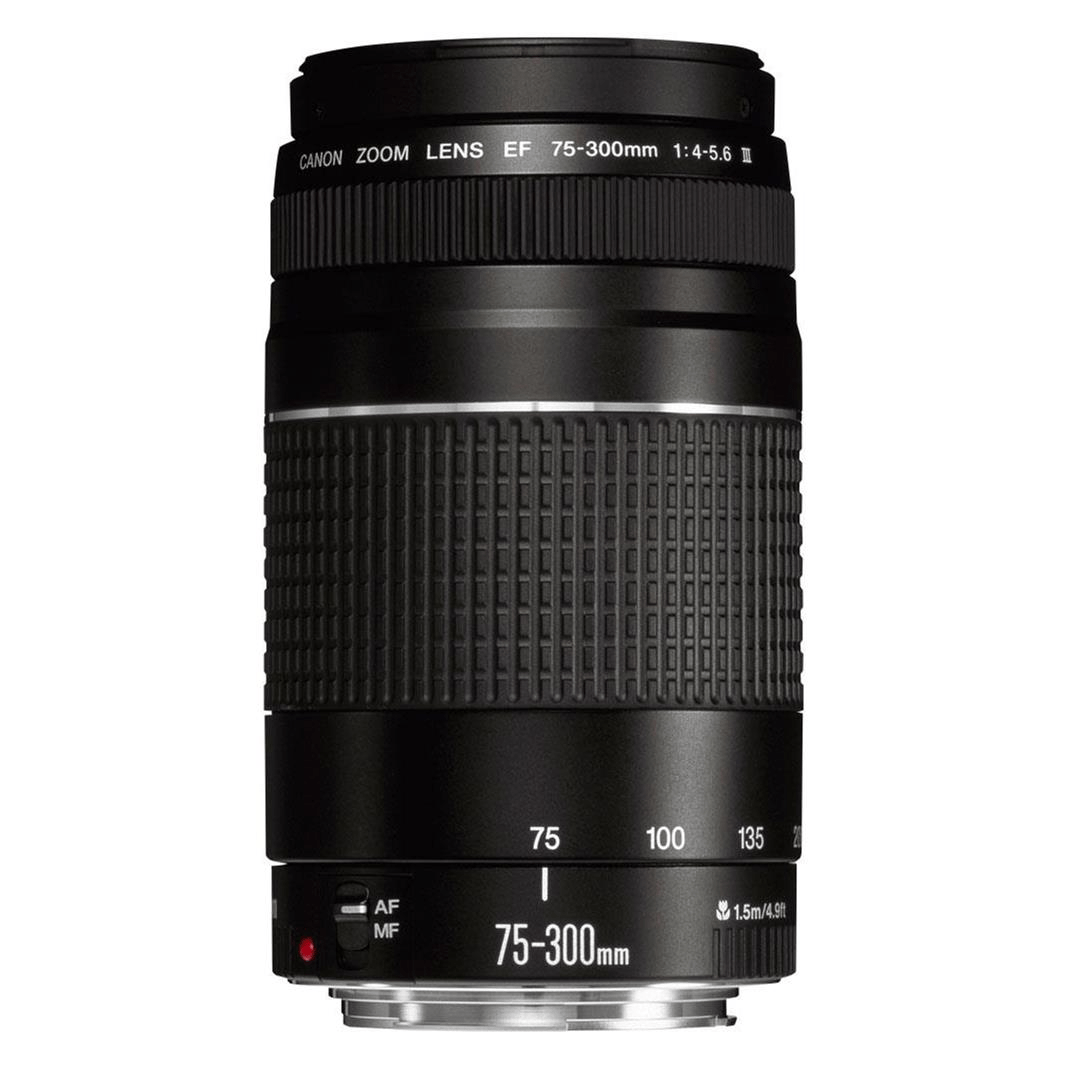 Canon EF 75-300mm f/4.0-5.6 III SLR Telephoto lens Black