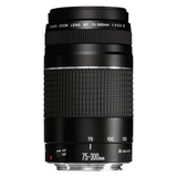 Canon EF 75-300mm f/4.0-5.6 III SLR Telephoto lens Black