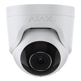 Ajax 5MP 4mm Fixed Lens TurretCam Wired Security IP Camera - White 64925.197.WH1