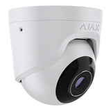 Ajax 5MP 4mm Fixed Lens TurretCam Wired Security IP Camera - White 64925.197.WH1