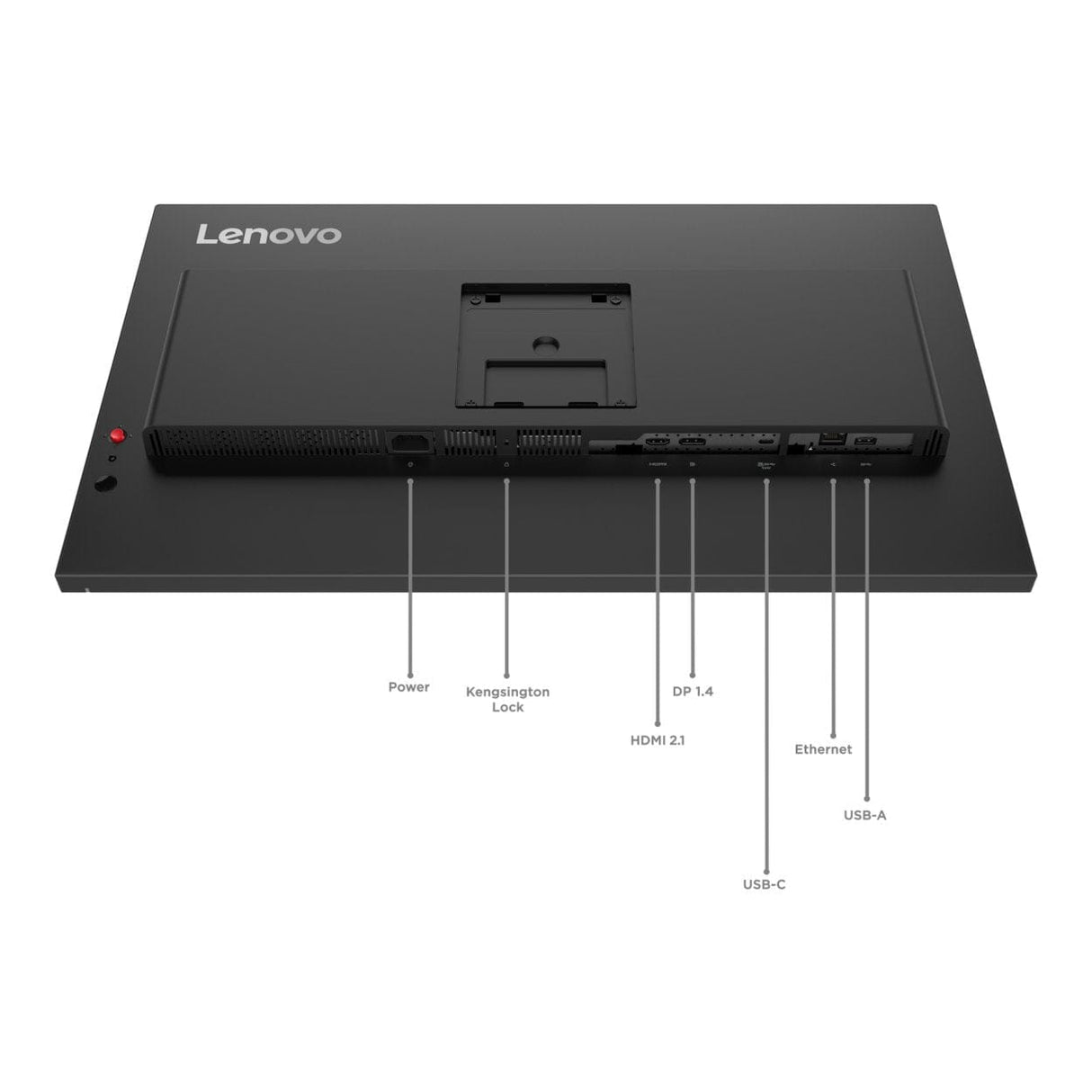Lenovo ThinkVision T27UD-40 27-inch 3840 x 2160p 4K UHD 16:9 60Hz 4ms LED IPS Monitor 64AFGAT2SA