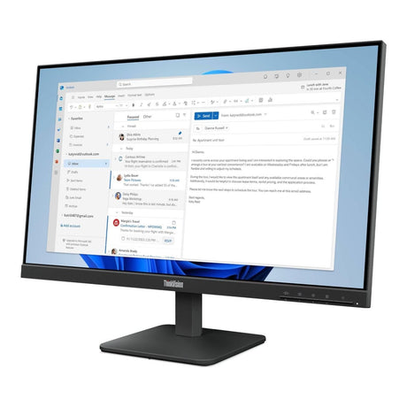 Lenovo ThinkVision S24-4e 23.8-inch 1920 x 1080p FHD 16:9 100Hz 4ms LED IPS Monitor 64B5KAT1SA