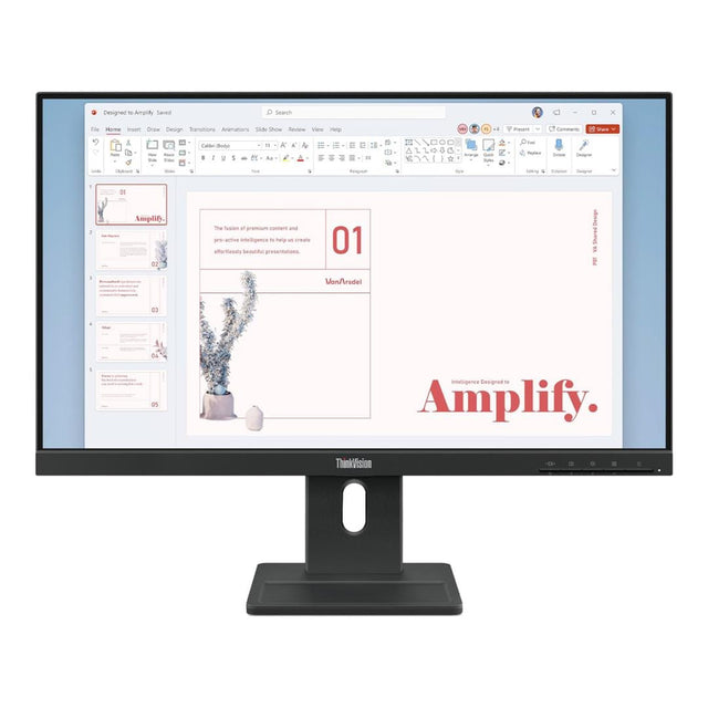 Lenovo ThinkVision E24-40 23.8-inch 1920 x 1080p FHD 16:9 100Hz 4ms LED IPS Monitor 64BAMAT1SA