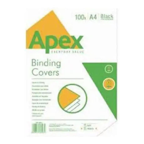 Fellowes Apex Leatherboard 230 GSM Binding Covers White 100-pack 6500901