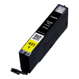Canon CLI-451Y Yellow Printer Ink Cartridge Original 6526B001 Single-pack