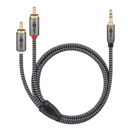 Goobay 3m 3.5mm Jack to RCA Audio Adapter Cable 65289