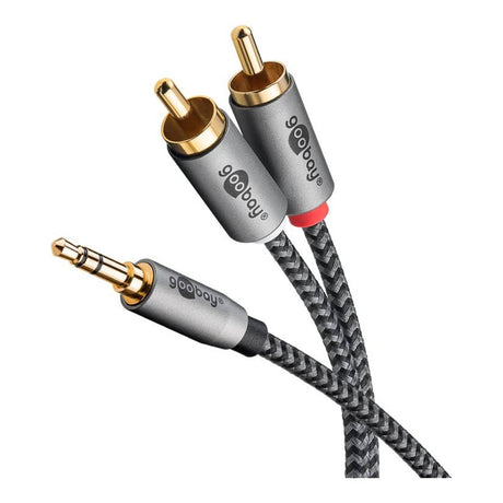 Goobay 5m 3.5mm Jack to RCA Audio Adapter Cable 65290