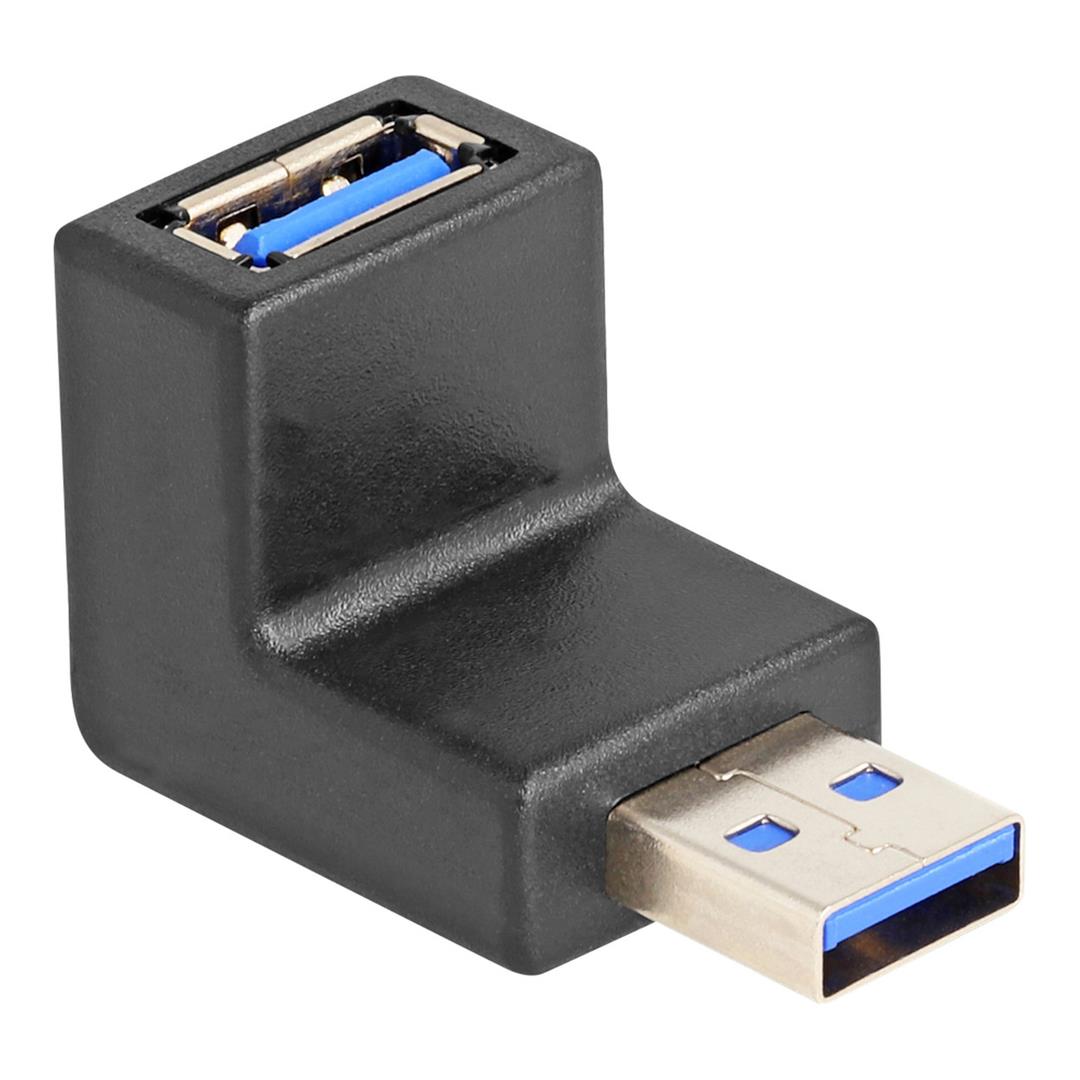 Delock Type-A Male to Female 270 Degree USB 3.0 Adapter 65340