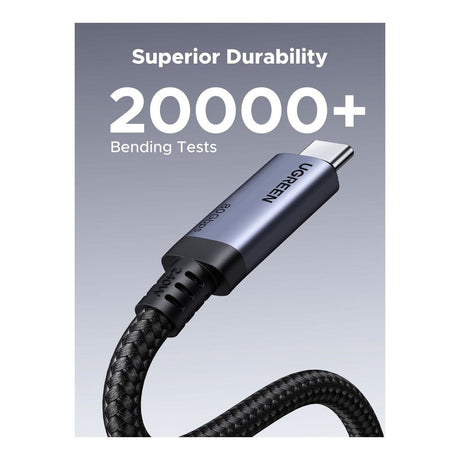 Ugreen 240W USB-4 Gen4 USB-C to USB-C Cable Black 65383