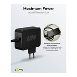 Goobay USB-C 65W Universal Notebook Charger Black 65419