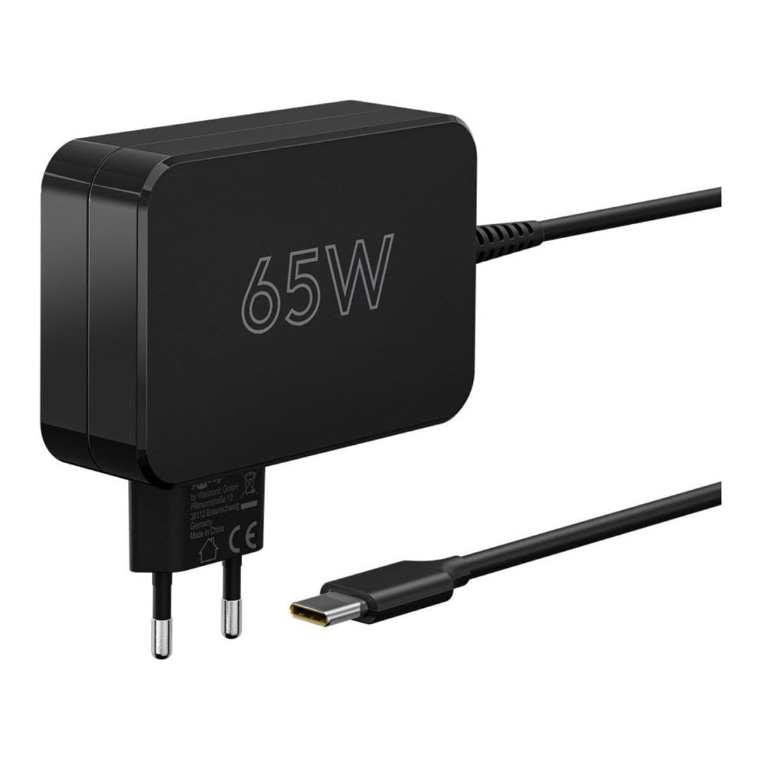 Goobay USB-C 65W Universal Notebook Charger Black 65419