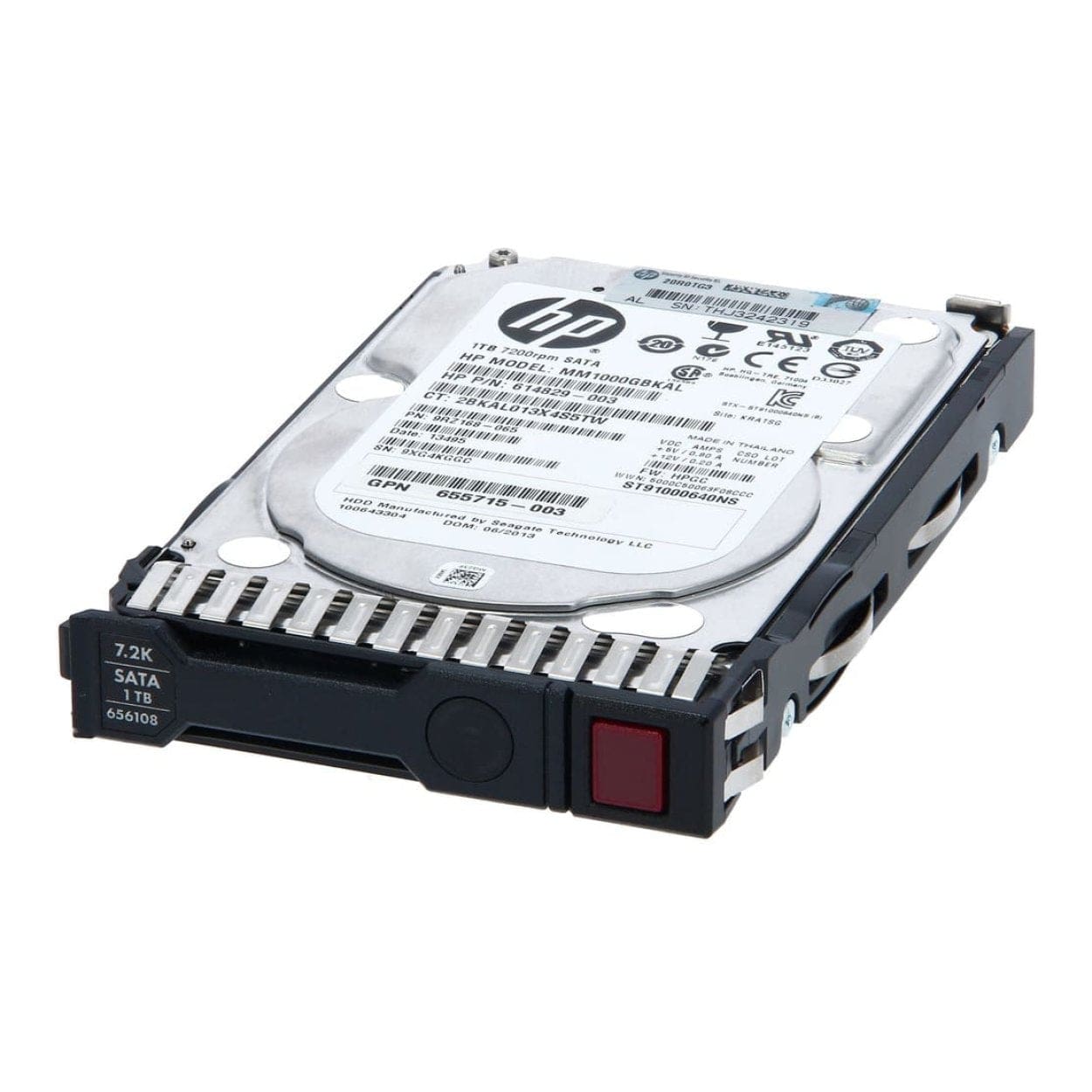 HPE 1TB 6G SFF 2.5-inch 1024GB Serial ATA Internal Hard Drive