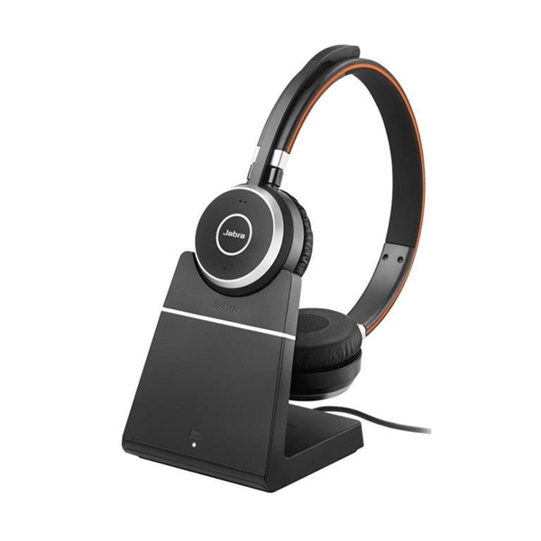 Jabra Evolve 65 SE UC Stereo Wireless Headset with Link390a and
