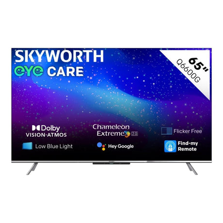 Skyworth 6600G 65-inch 4K UHD QLED LED Smart Google TV