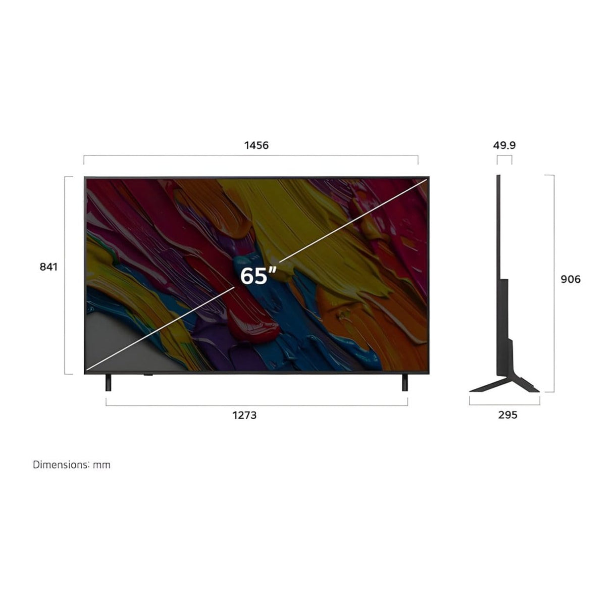 LG AI QNED82 65-inch 4K UHD QNED Smart TV 65QNED82A6A