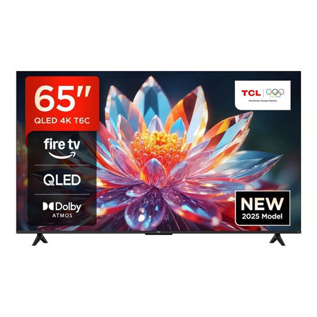TCL T6C 65-inch 4K UHD QLED HDR 10+ Smart Fire TV 65T6C