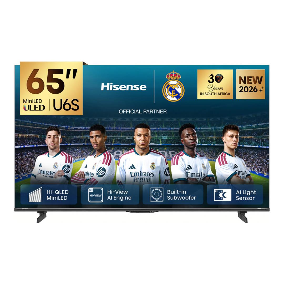 Hisense 65U6S 65-inch Hi-QLED MiniLED Smart TV LEDN65U6S