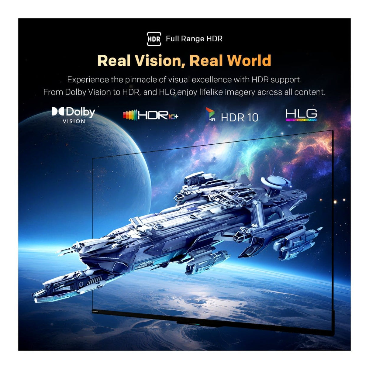 Skyworth 65-inch 4K UHD MiniLED Google Smart TV