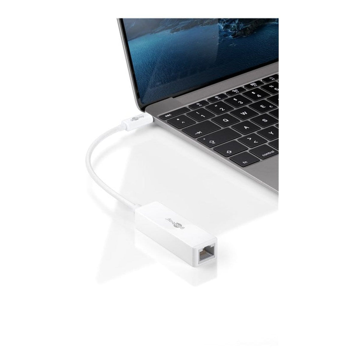Goobay USB-C to RJ45 Adapter White 66255