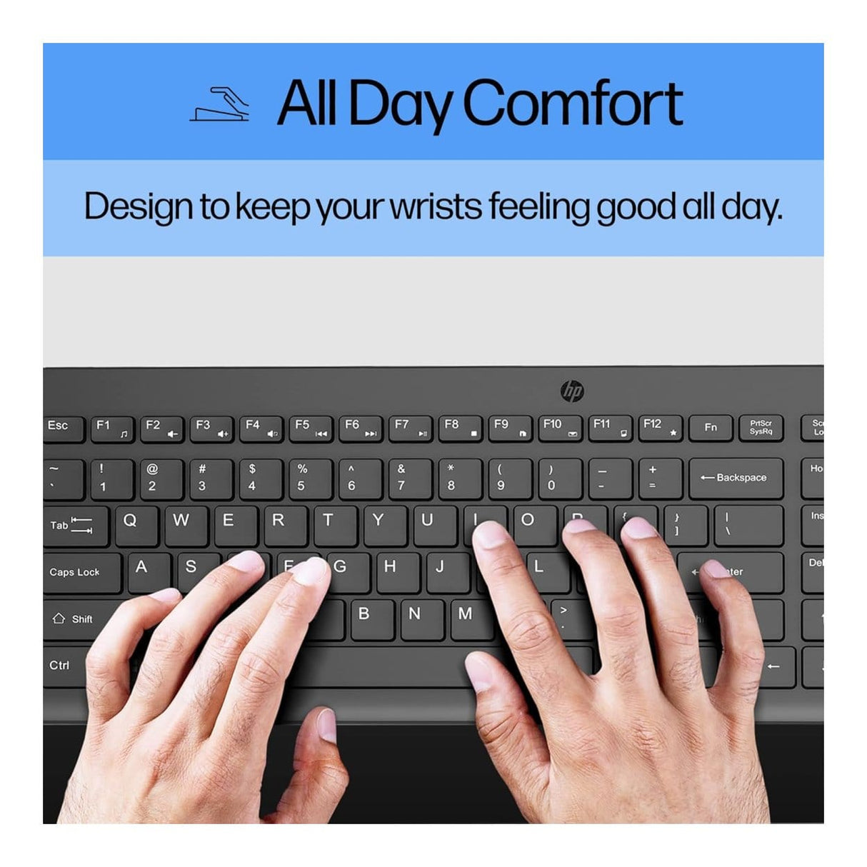 HP 150 Wired Keyboard Black 664R5AA