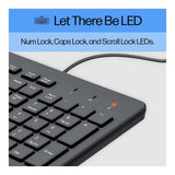 HP 150 Wired Keyboard Black 664R5AA