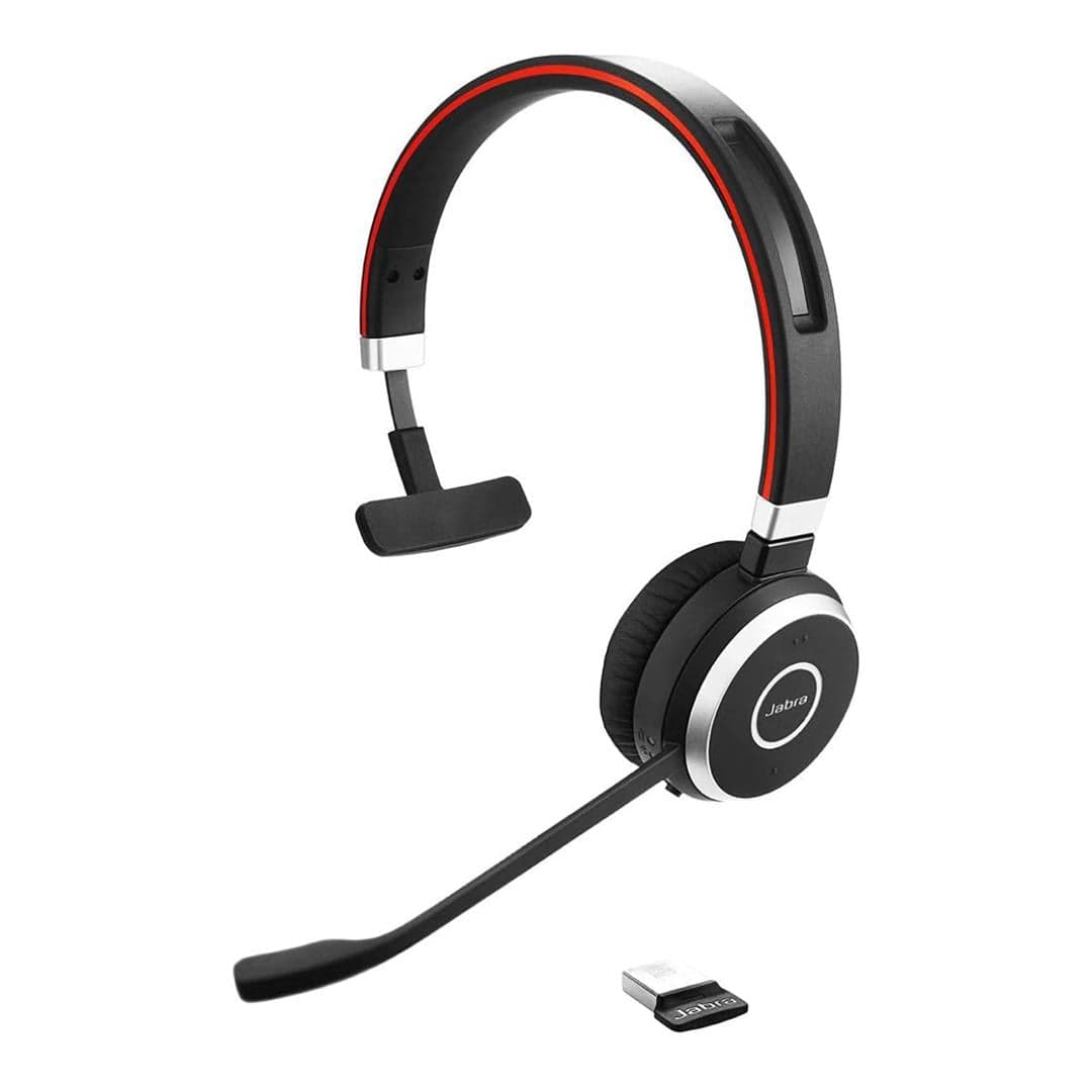Jabra Evolve 65 TE MS Wireless Mono Headset Black 6693-823-309