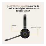 Jabra Evolve 65 TE Professional Wireless Stereo Headset for MS Teams Black 6699-823-309