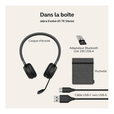 Jabra Evolve 65 TE Professional Wireless Stereo Headset for MS Teams Black 6699-823-309