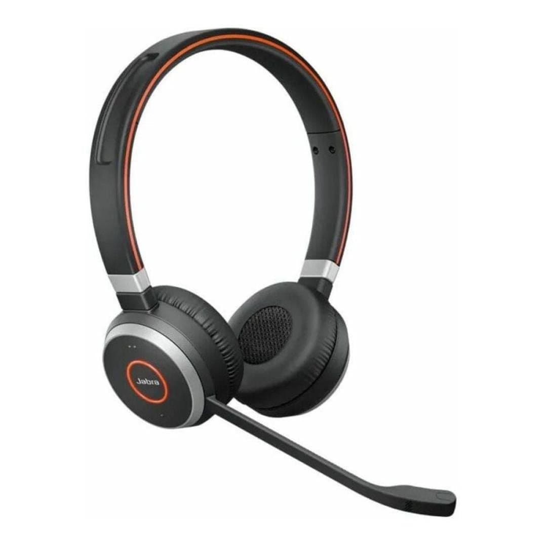 Jabra Evolve 65 TE MT Wireless Binaural Stereo Headset Black 6699-833-309