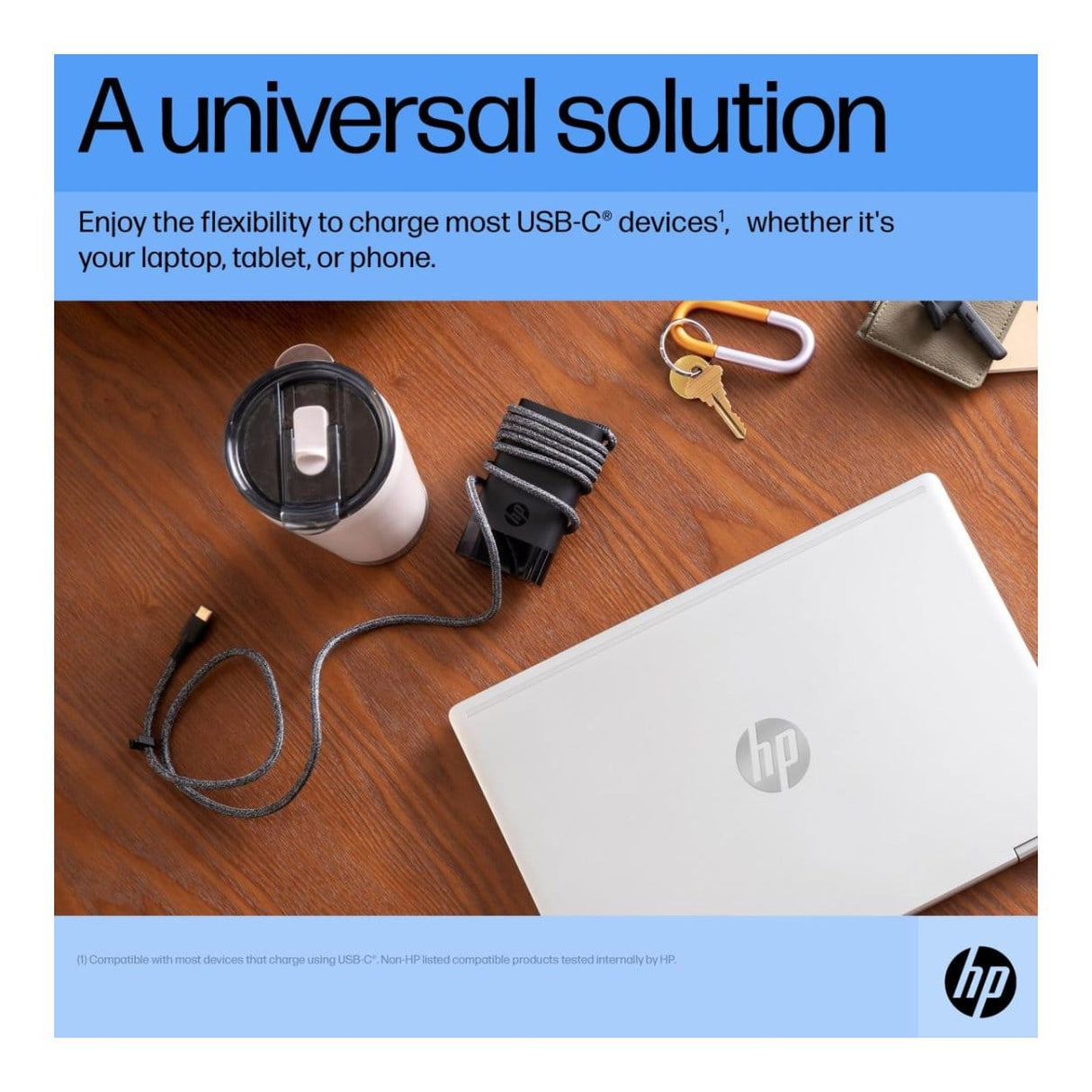 HP 65W Type-C Notebook Charger 671R3UT