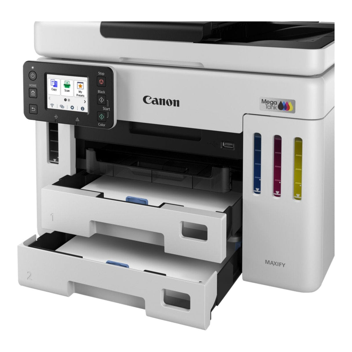 Canon MAXIFY GX7140 A4 Multifunction Megatank Inkjet Printer 6880C009