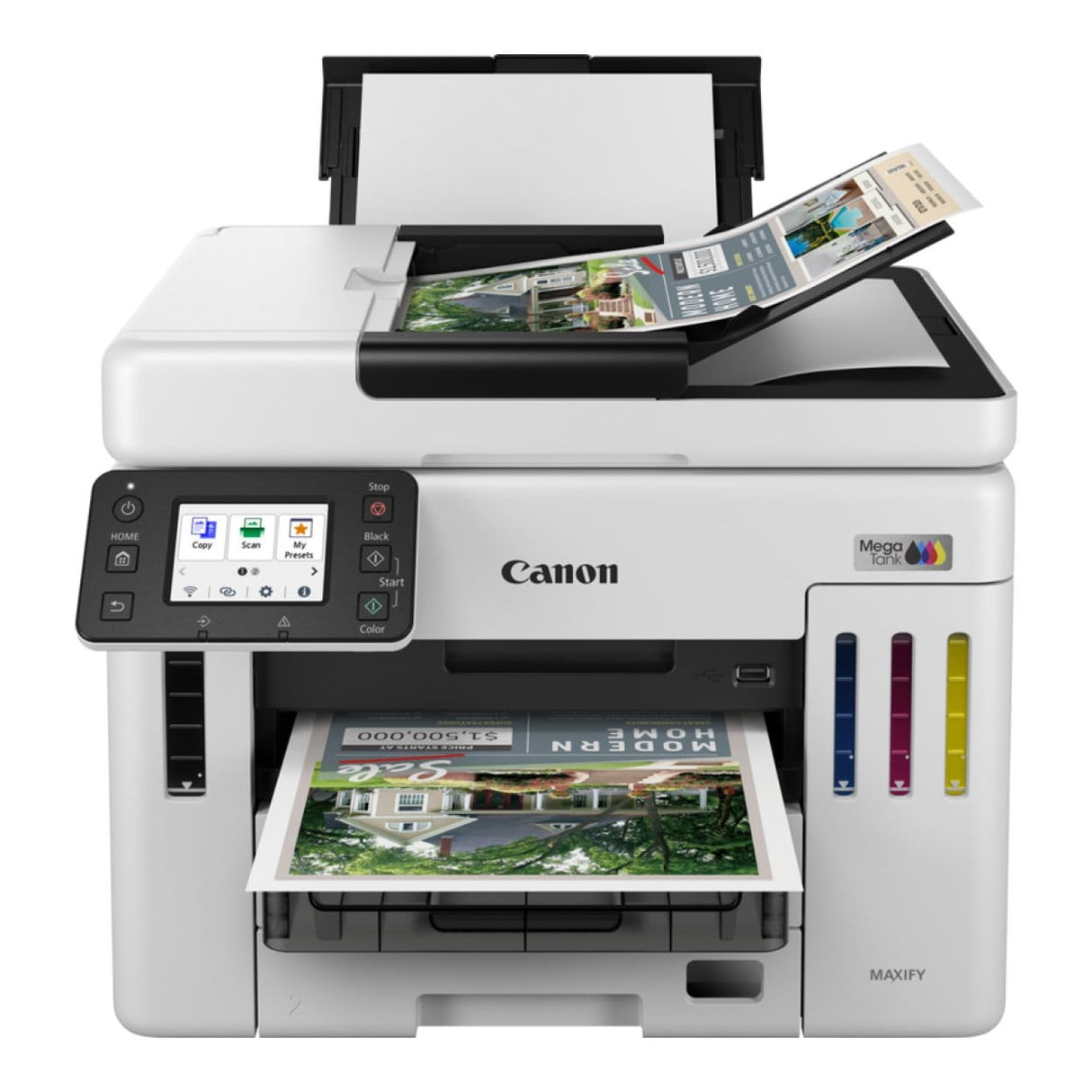 Canon MAXIFY GX7140 A4 Multifunction Megatank Inkjet Printer 6880C009