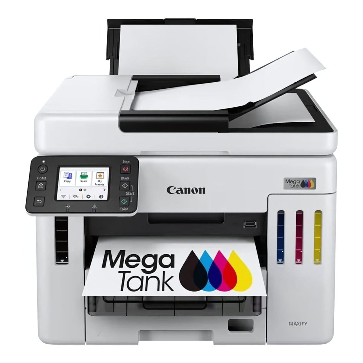 Canon MAXIFY GX7140 A4 Multifuction Colour MegaTank Ink Tank Printer 6880C034