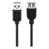 Goobay 5m USB 2.0 Hi-Speed Extension Cable Black 68905
