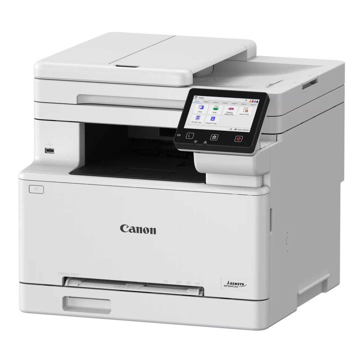 Canon i-SENSYS MF664CDW A4 Wi-Fi Multifunction Colour Laser Printer 6928C008