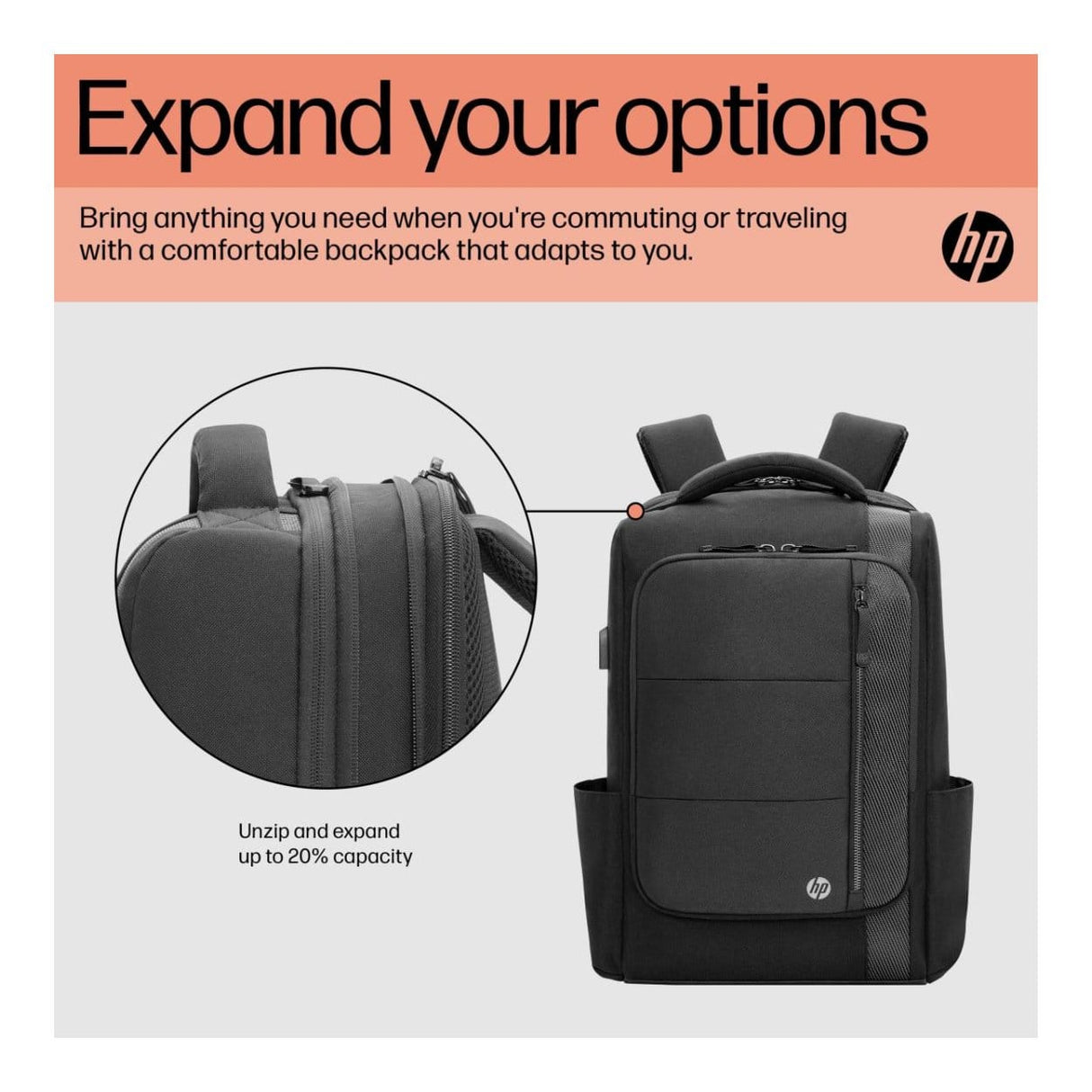 HP Renew Executive 16-inch Notebook Backpack 6B8Y1UT