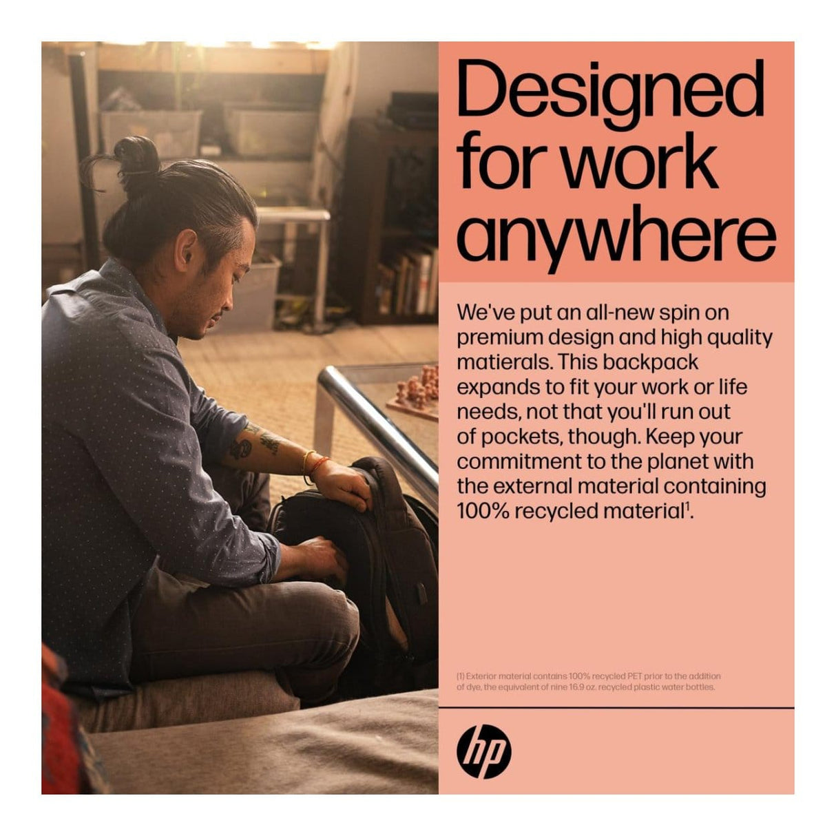 HP Renew Executive 16-inch Notebook Backpack 6B8Y1UT