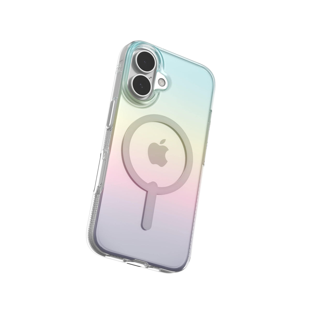 ZAGG Milan Snap MagSafe Wireless Charging Compatible Case for iPhone 16 Raven Feather 702315114