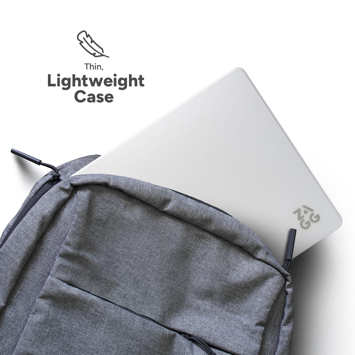 ZAGG 14-inch MacBook Protection Hardshell Case Grey 702315487