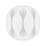 Goobay Cable Management 3-slots 4-piece Set White 70373