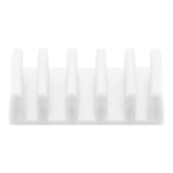 Goobay 70431 5-slot Cable Management Set White 2-pack