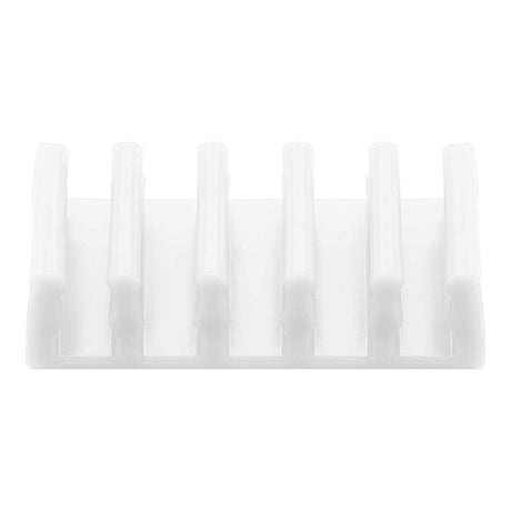 Goobay 70431 5-slot Cable Management Set White 2-pack
