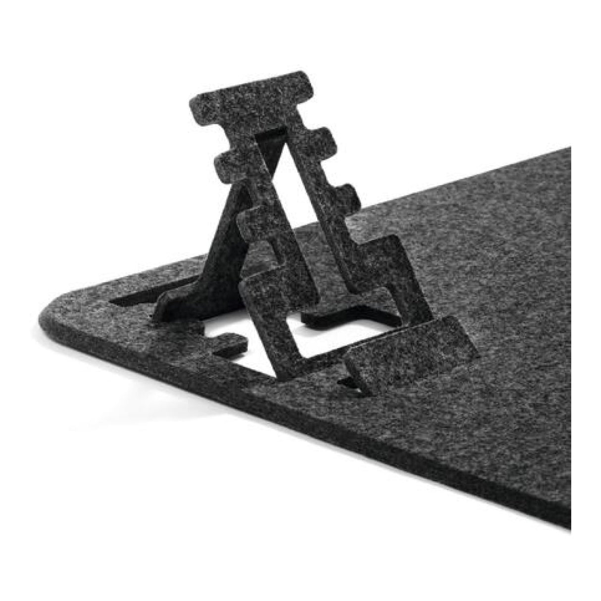 Durable Effect 700x330mm Desk Mat Charcoal 708158