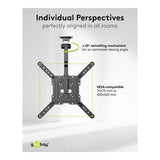 Goobay 23-inch to 55-inch Basic Ceiling TV Mount 70824