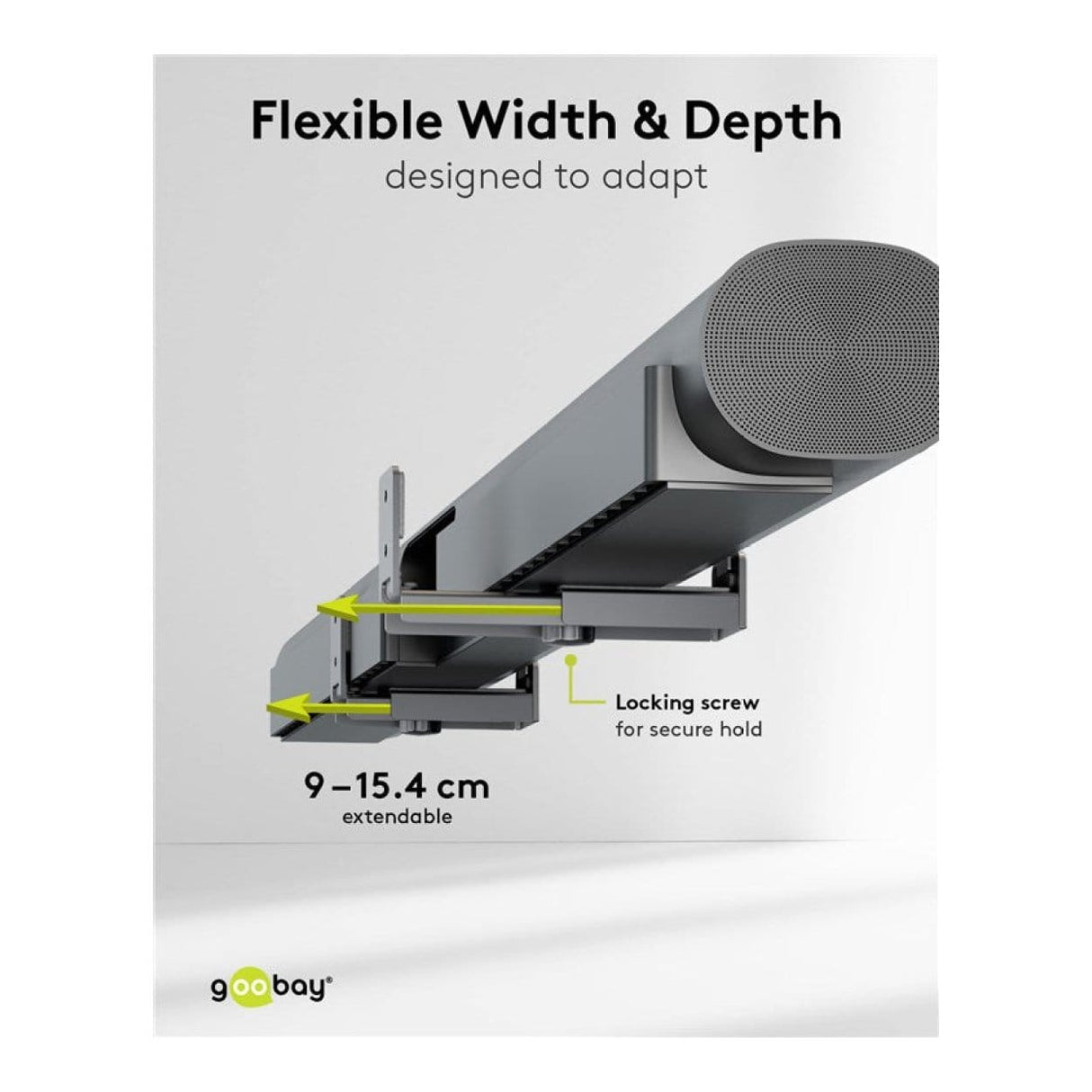 Goobay Universal Soundbar Wall Mount 70827
