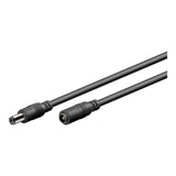 Goobay 5.5x2.1mm DC Extension Cable Black 71399