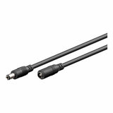 Goobay DC Extension Cable 5.5 x 2.5mm Black 71401