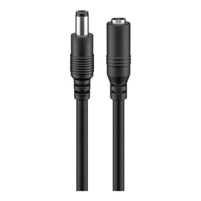 Goobay DC Extension Cable 5.5 x 2.5mm Black 71401