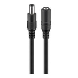 Goobay 5.5x2.5mm DC Extension Cable Black 71402